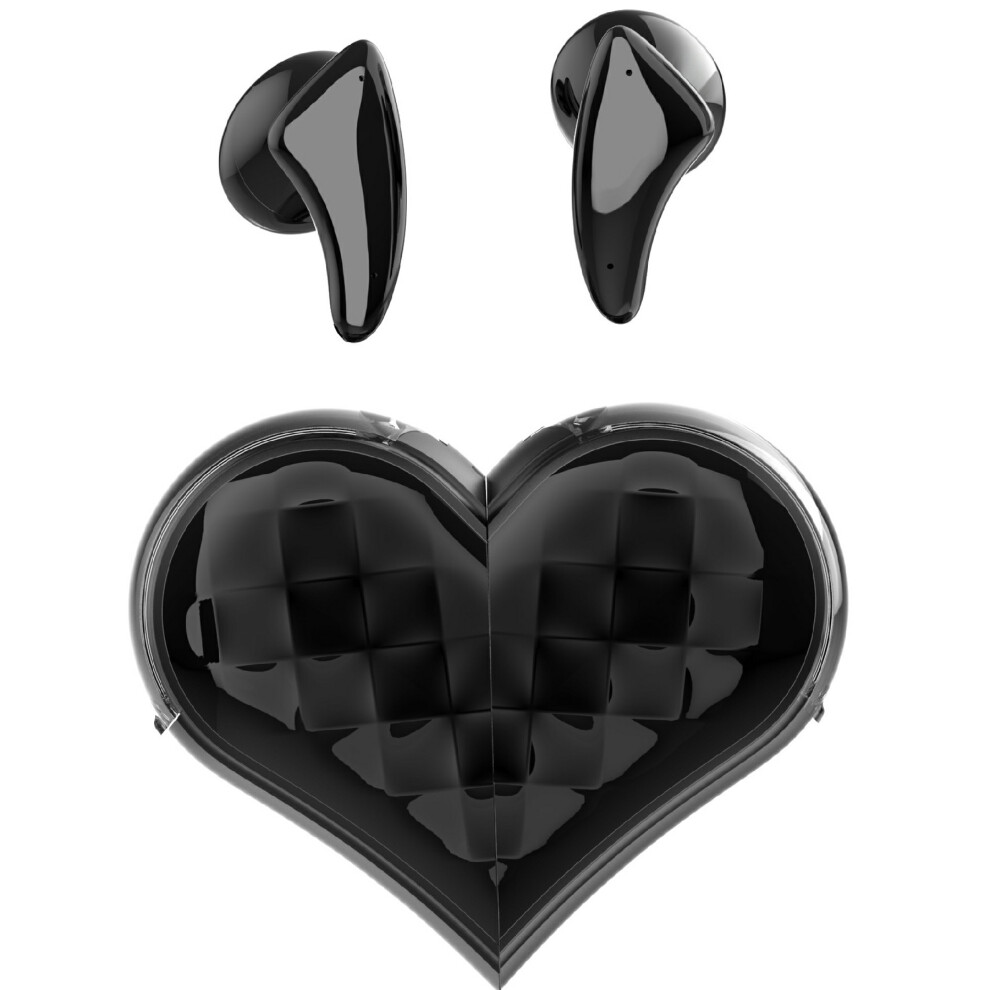 (Black) Headphones Ase Noise Cancelling Wireless Earbuds Black 6914275193357