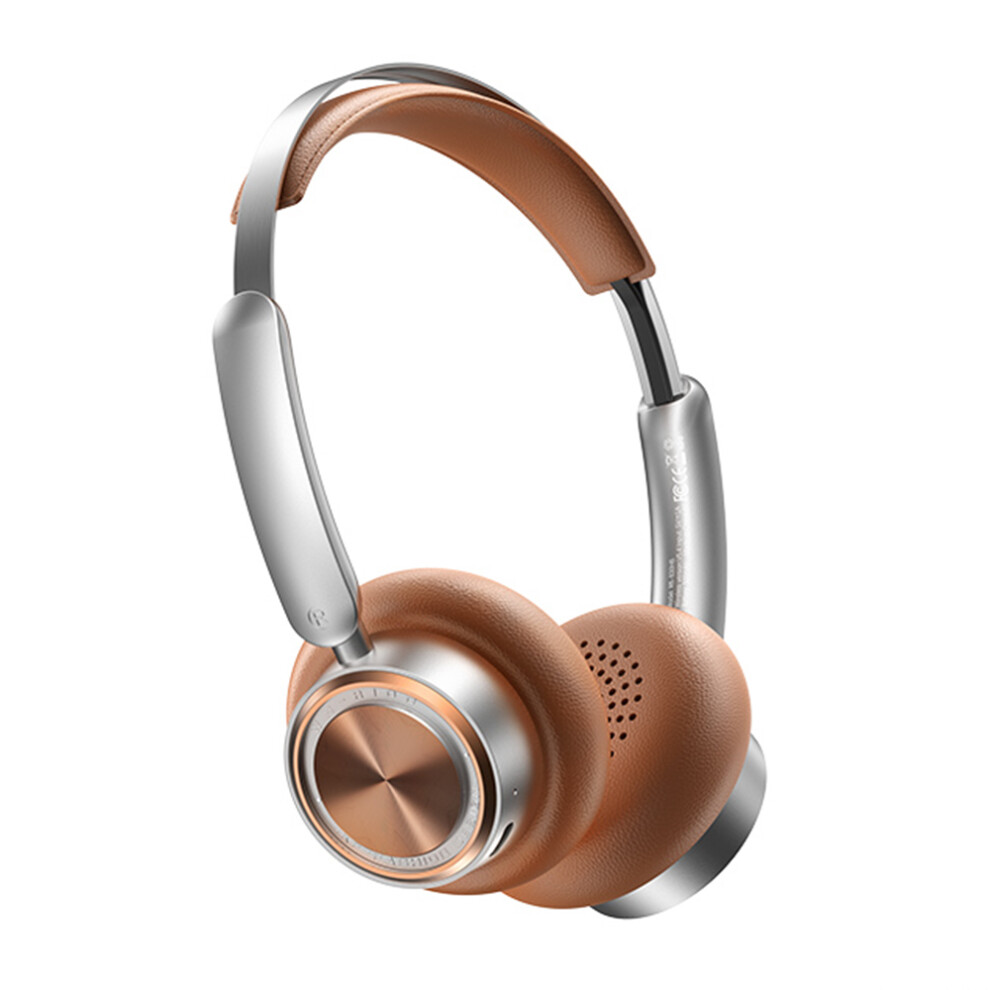 (Brown) Headphones E Headset With Enc Noise Cancellation Brown 6914278312250