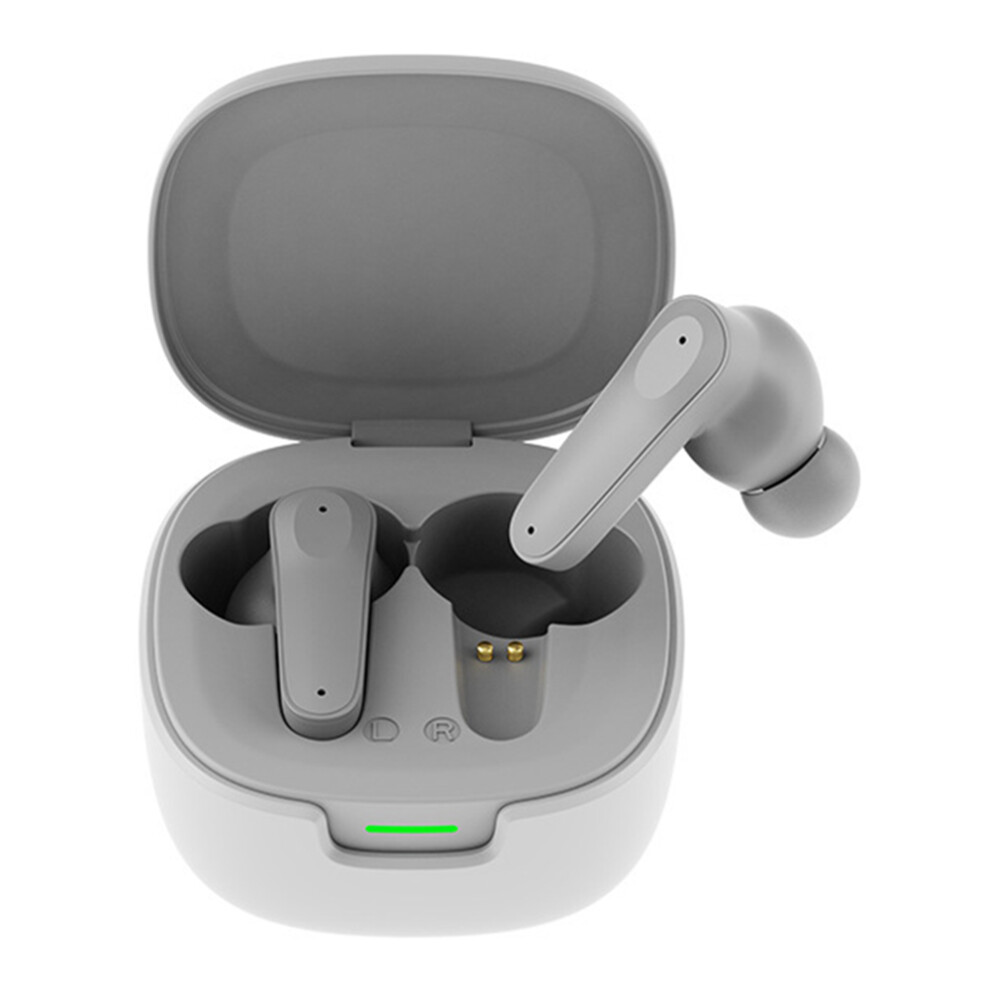 (Grey) Headphones th-Compatible Earbuds with Microphone-image-OPC-PJFMYNH-NEW