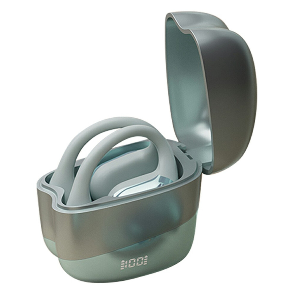 (Cyan) Headphones Isplay Hanging Ear Wireless Earphones Cyan 6914275243854
