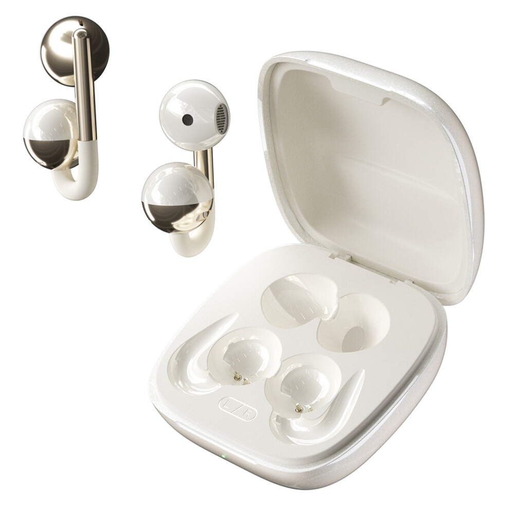 (White) Headphones Eduction Semi In Ear Gaming Earphones White 6914270195103