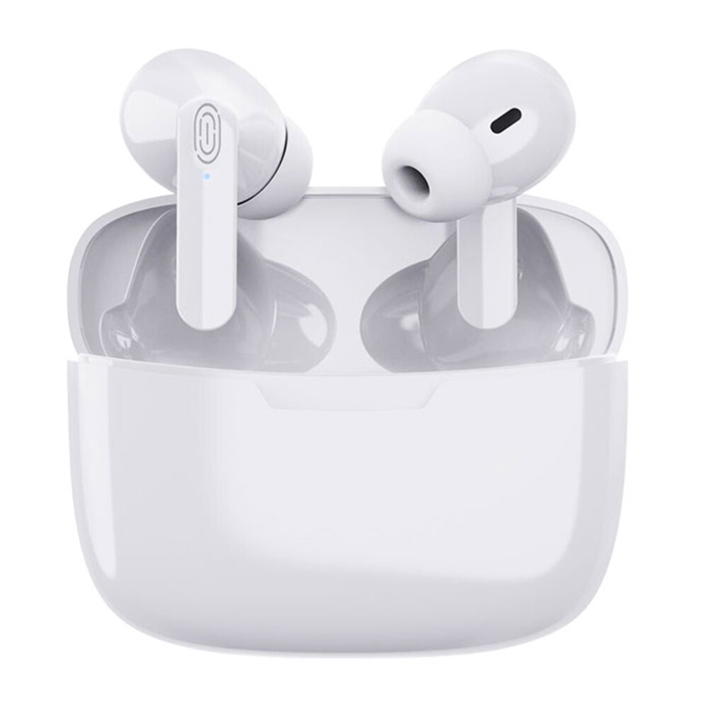 (White) Headphones In Ear Bluetooth-Compatible Earphones White 6914274272152