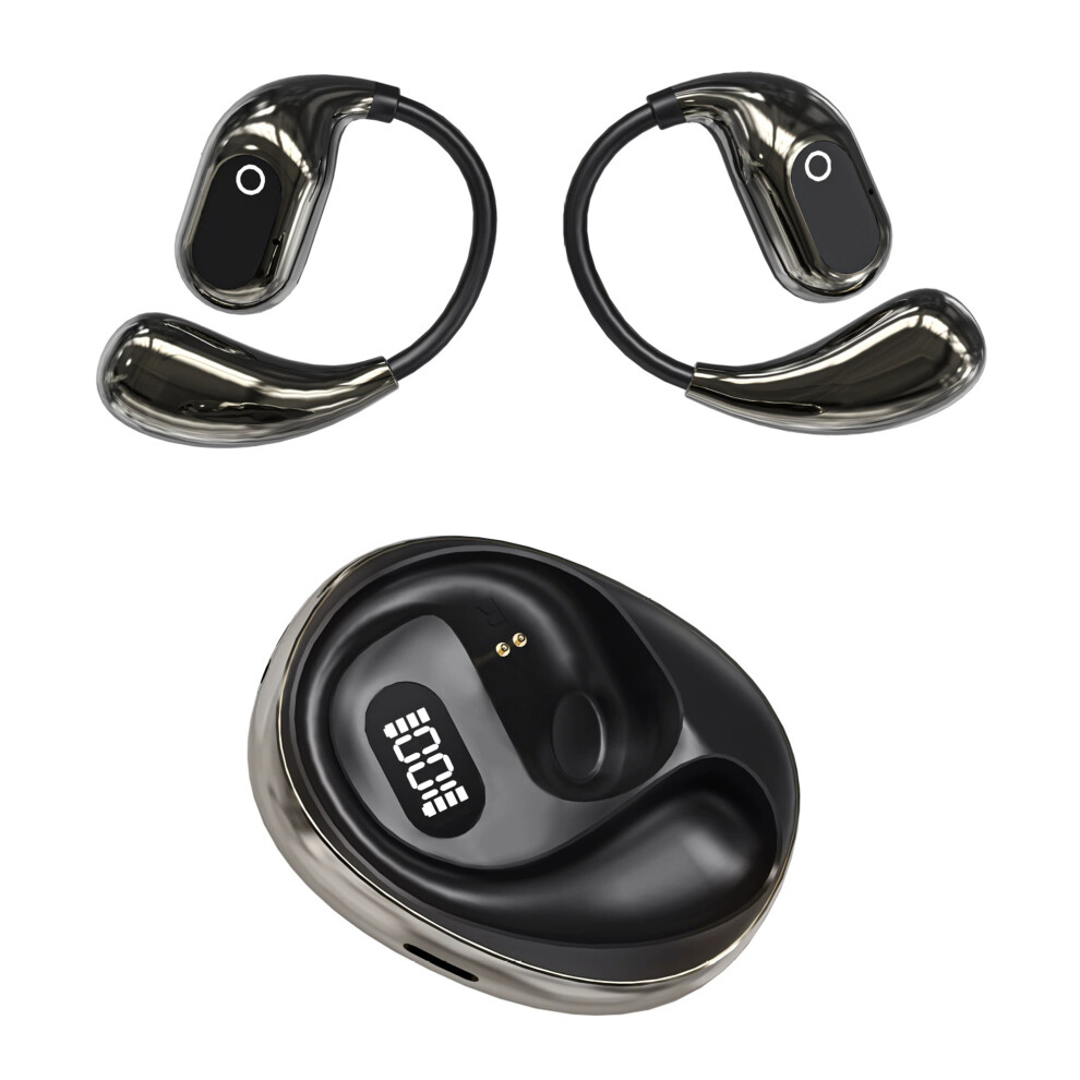 (Black) Headphones Hooks Headphones For Running Workout Black 6914275113348