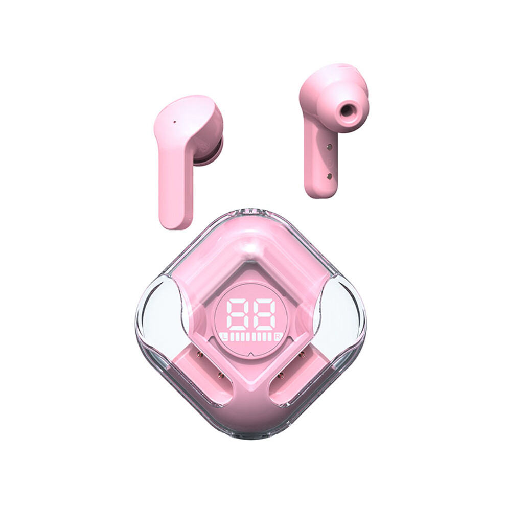 (Pink) Headphones E Touch Control Earphone (Without Ce) Pink 6914278668371