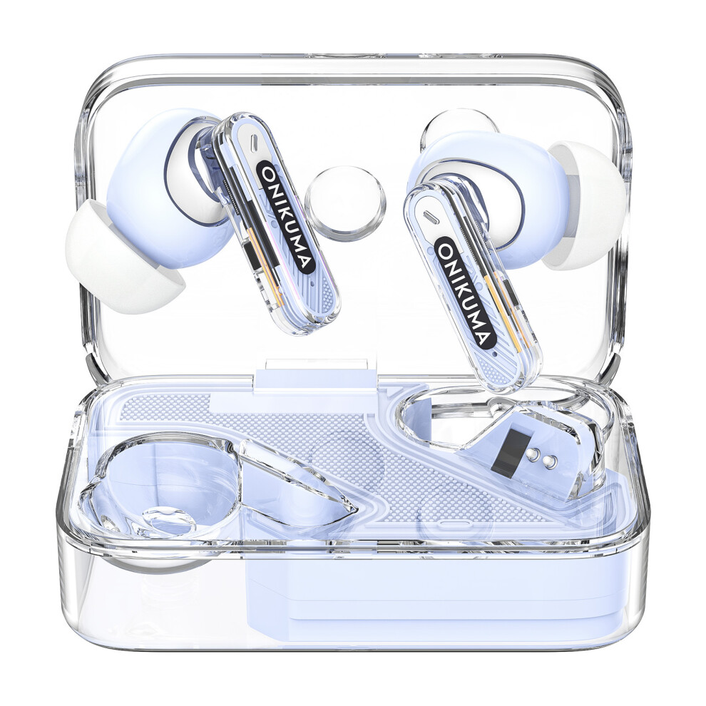 (Purple) Headphones Tible Wireless Ancenc Gaming Earphone Purple 6914274076811