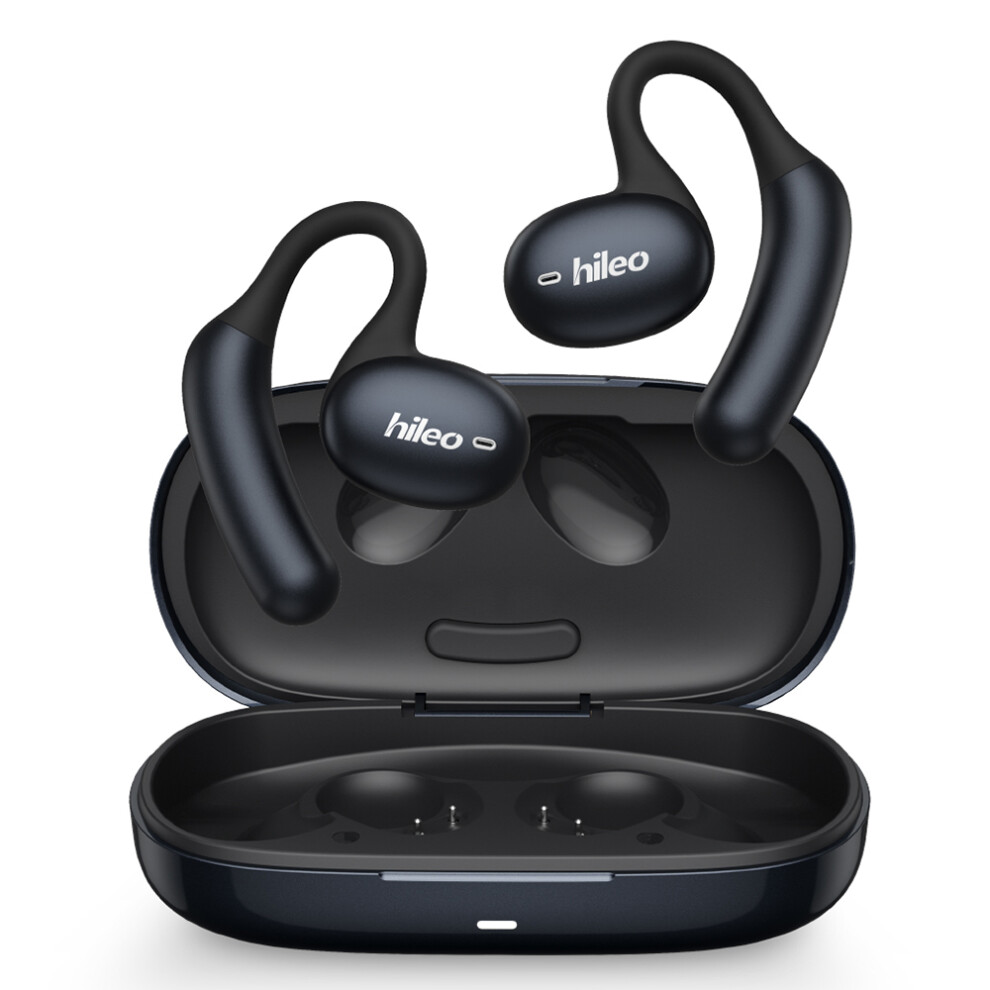(Black) Headphones Uction Bluetooth-Compatible Earphones Black 6914276644421