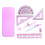 Protractor and Compass Set, Pink Geometry Tools for Students and Artists, Complete Shatterproof Storage Box 1