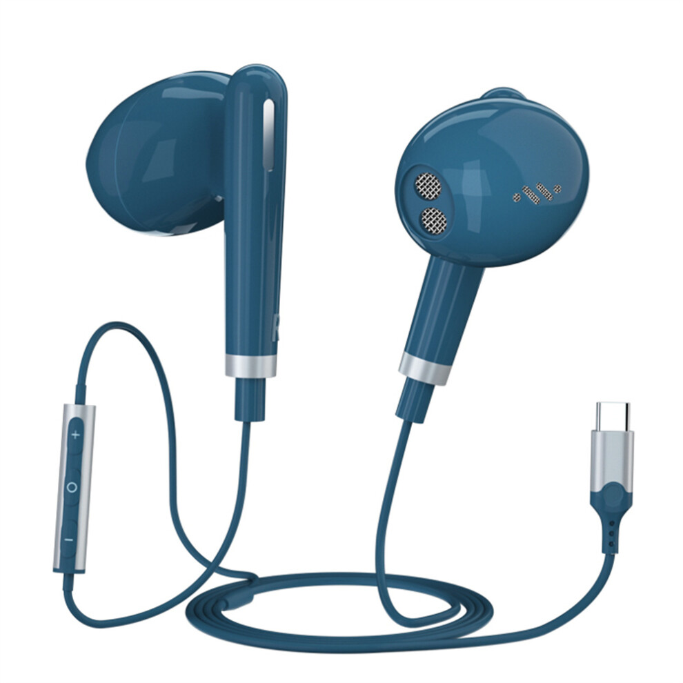(Blue) Headphones Set With Built-In Mic, Analog Version Blue 6914271750998