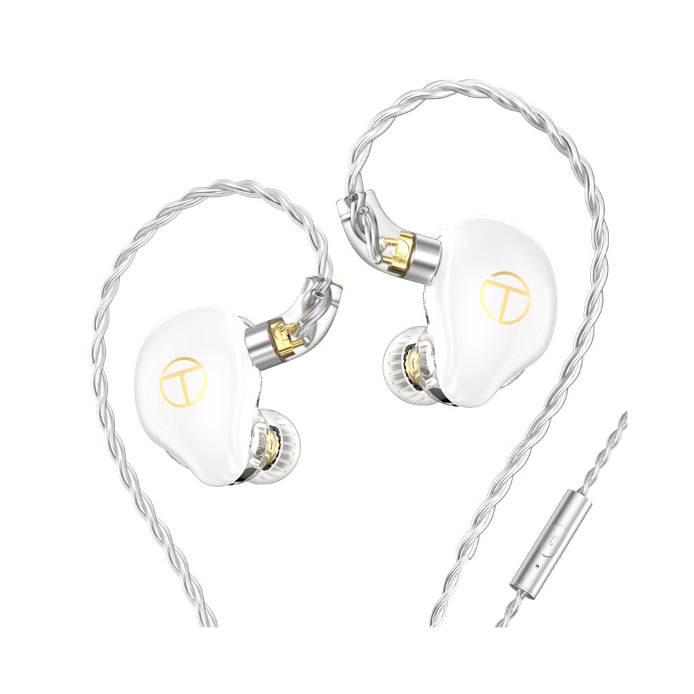 (White) Headphones Hifi Music Headset (With Microphone) White 6914276444304