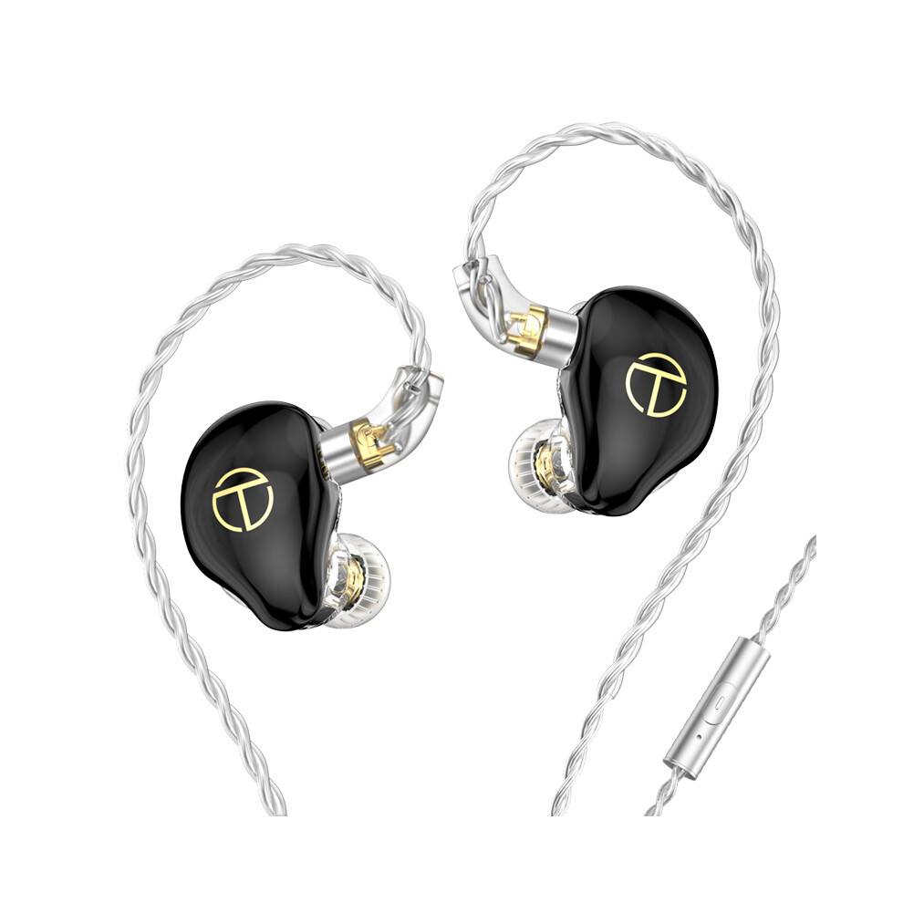 (Black) Headphones Hifi Music Headset (With Microphone) Black 6914276948499