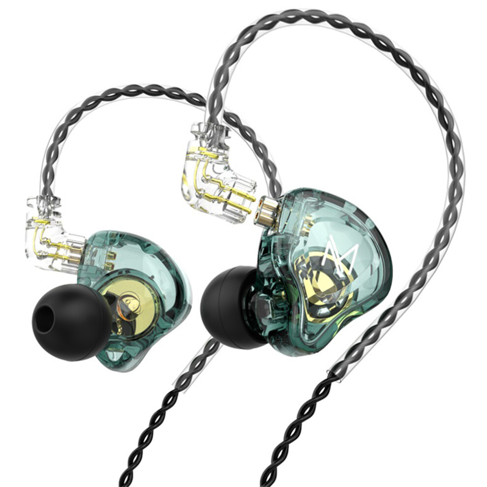 (Green) Headphones Or Sports Earphone, 3.5Mm Wire No Mic Green 6914275006558