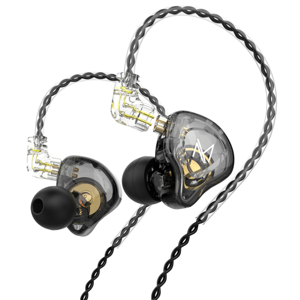 (Black) Headphones Or Sports Earphone, 3.5Mm Wire No Mic Black 6914279508966