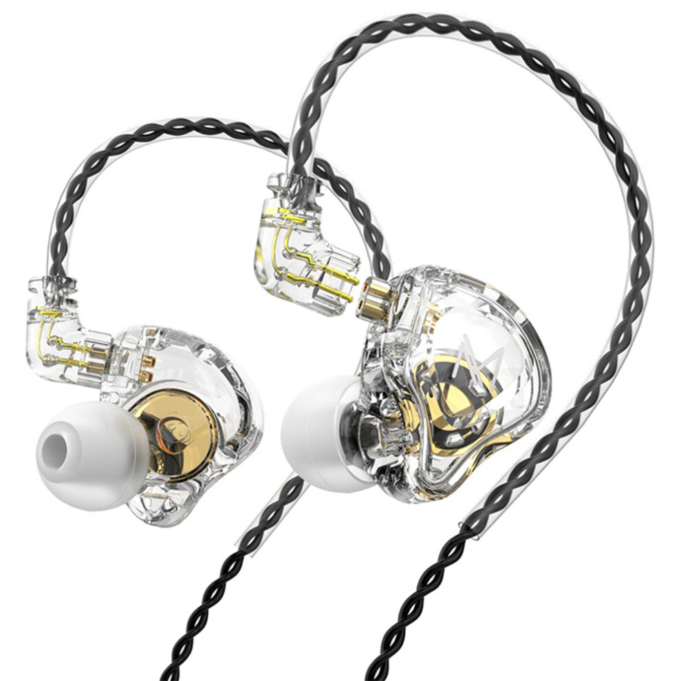 (White) Headphones Or Sports Earphone, 3.5Mm Wire No Mic White 6914271589352