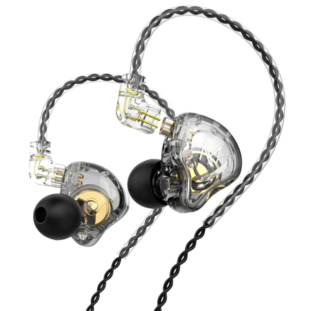 (Grey) Headphones Or Sports Earphone, 3.5Mm Wire No Mic Grey 6914276476671