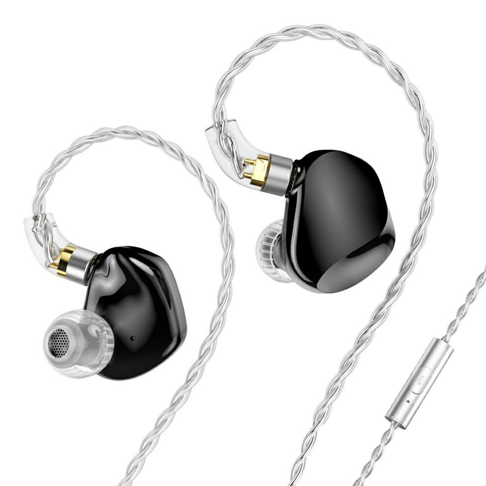 (Black) Headphones Ne 9-Unit Hifi Music Headset With Mic Black 6914272158922