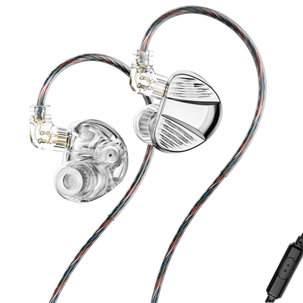 (Silver) Headphones Ne Hifi Music Gaming Headset With Mic Silver 6914270730465