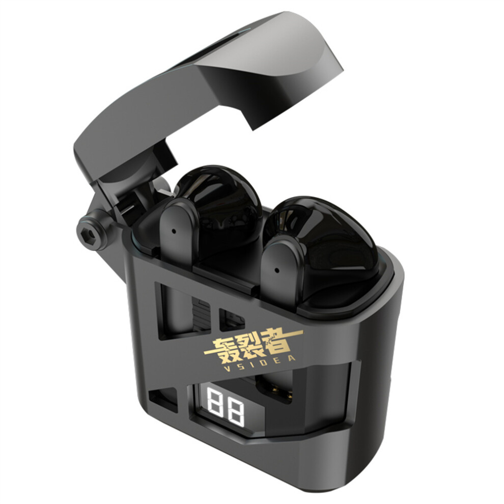 (Black) Headphones Ency Deep Bass Semi In Ear Headphones Black 6914271296526