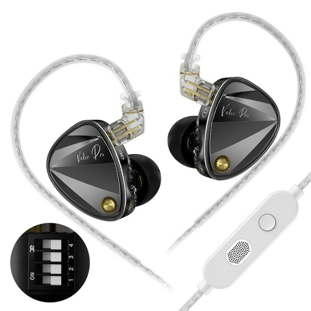 (With Microphone) Headphones Balanced Sound Wired Tuning Headsets 6914276379040