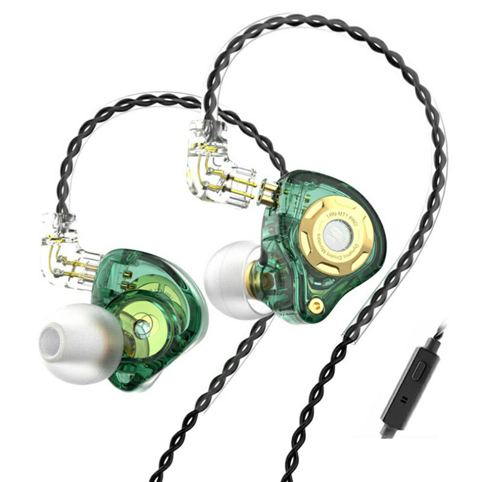 (Green) Headphones One Heavy Bass Music Headset With Mic Green 6914278047480