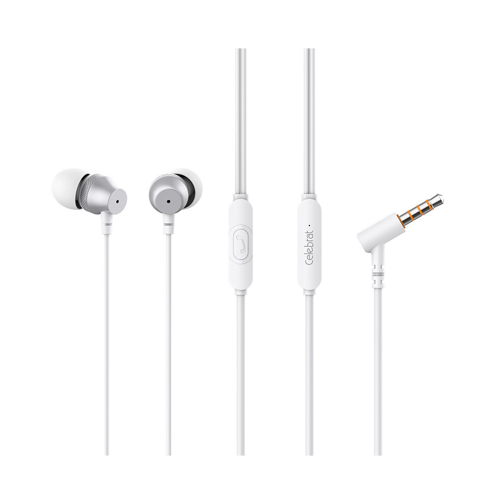 () Headphones Control Headphone Earphone Earbud White/Red 6914279430298