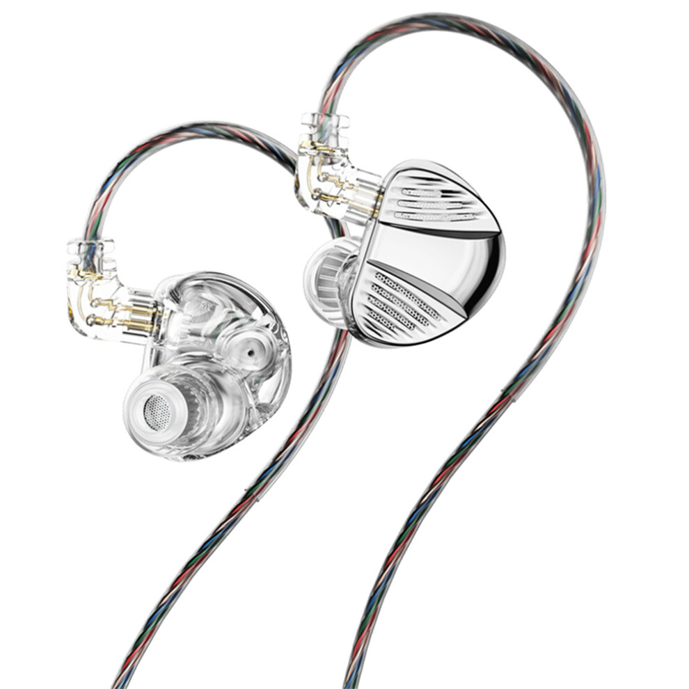 (Silver) Headphones Hifi Music Gaming Headset Without Mic Silver 6914277442194