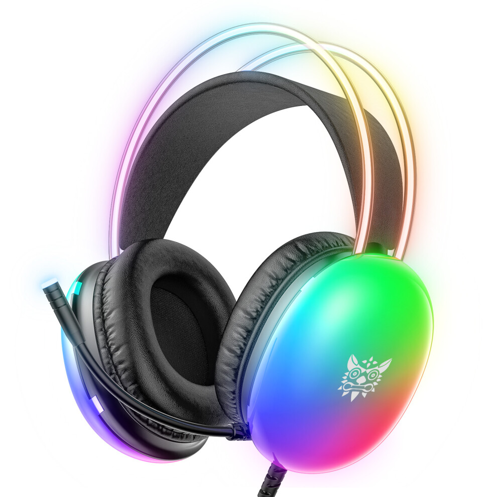() Headphones E Girls Gaming Headset With Rgb Black/Light 6914275575023