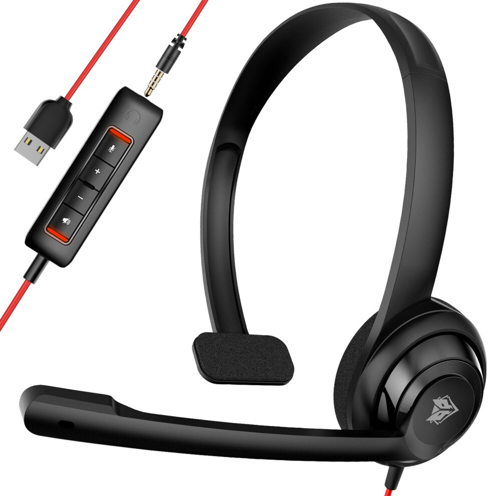 Headphones Hone Lightweight Office Calls Headset 6914277811617