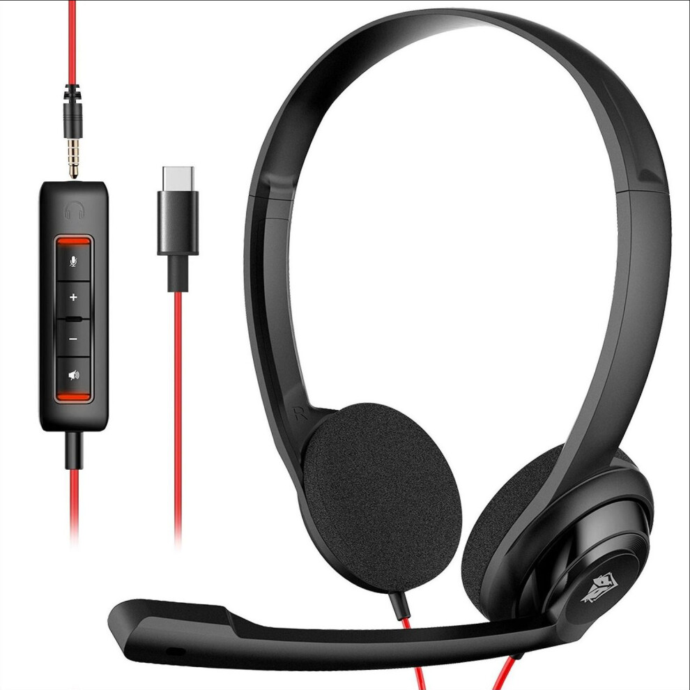 Headphones Hone Lightweight Office Calls Headset 6914279293503