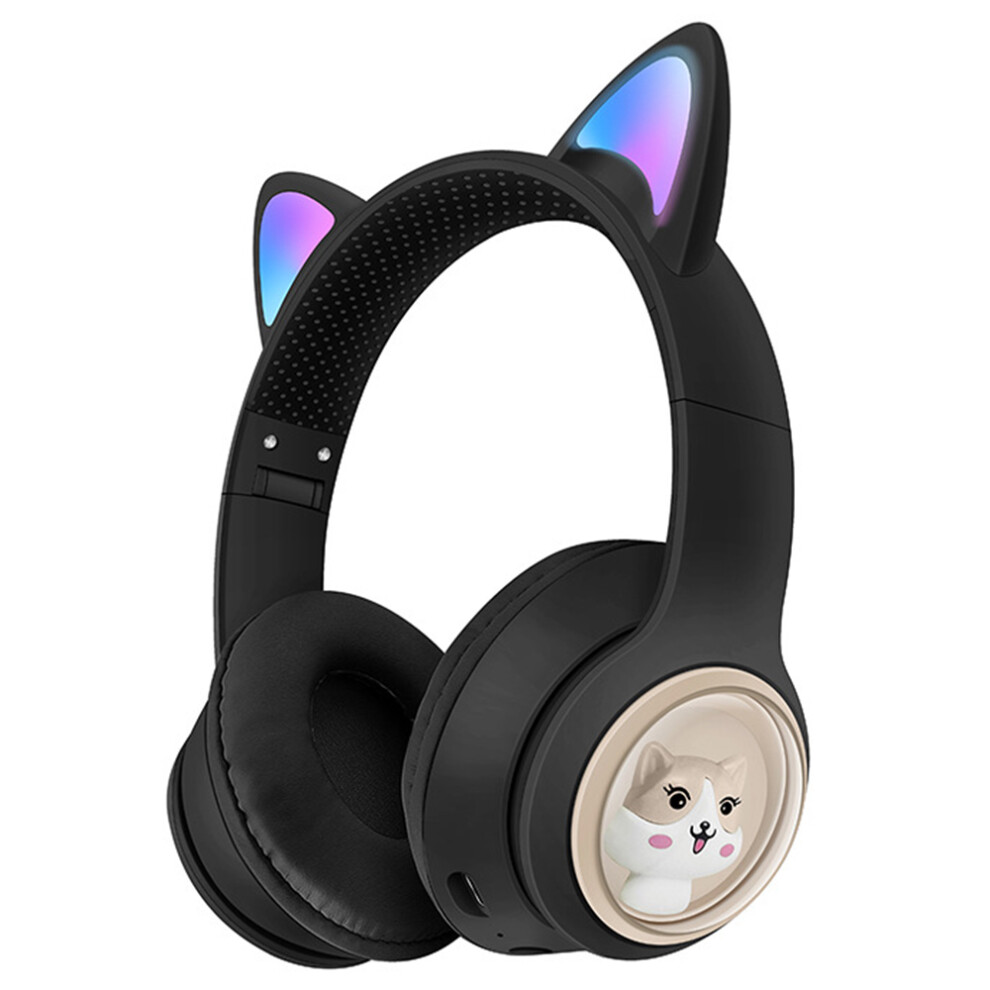 (Black) Headphones Avy Bass E-Sport Head-Mounted Headset Black 6914275384182