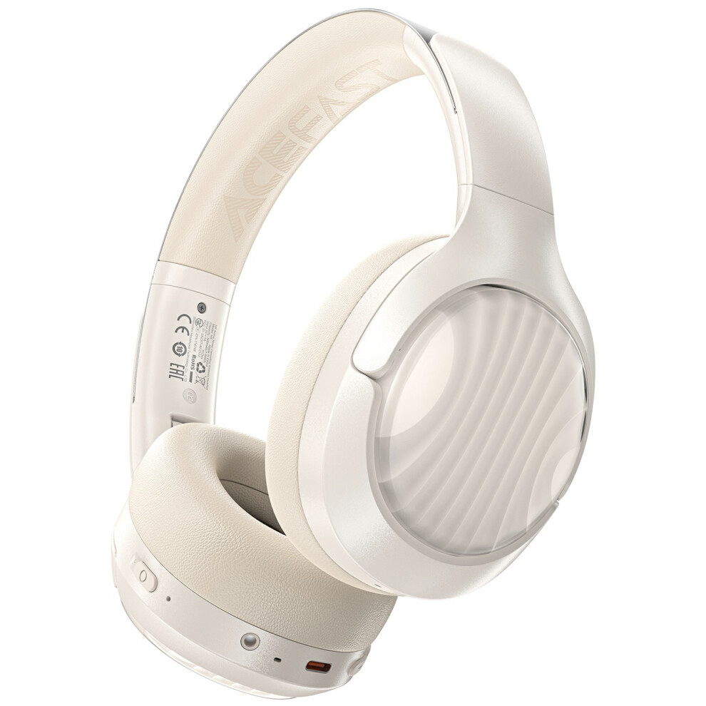 (Beige) Headphones Ncelling Bluetooth-Compatible Headset Beige 6914277022495