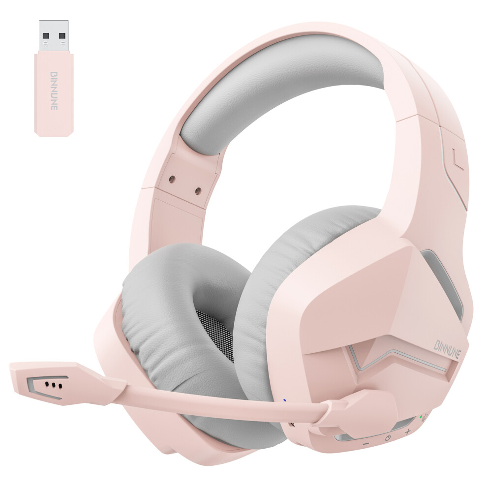 (Pink) Headphones Adphone Over-Ear Gaming Music Headset Pink 6914270774674