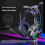 (USB  3.5mm Interface) Headphones  Wired Gaming Headset with Microphone 5