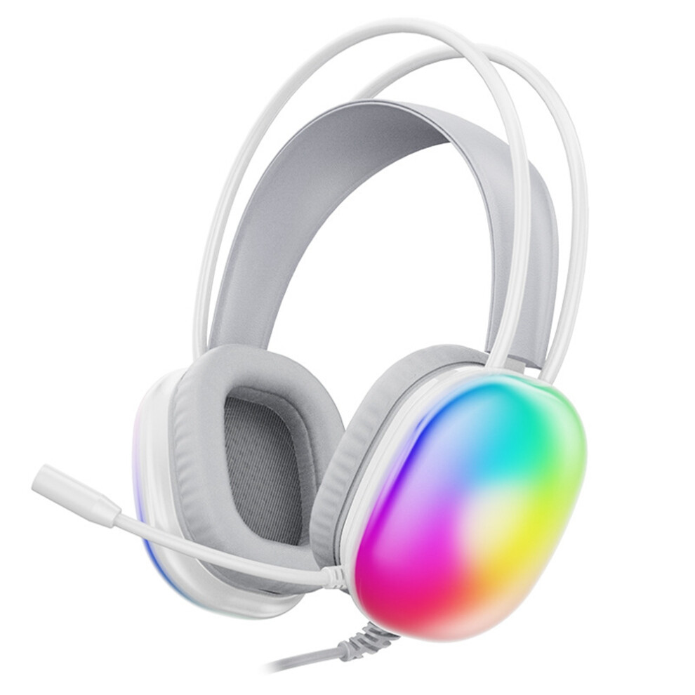 (White) Headphones ht Over-Ear Headphone with Microphone-image-OPC-PJFN5J8-NEW
