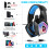 (BlackBlue) Headphones Computer Headphone with Adapter Cable 5