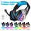 (BlackBlue) Headphones Computer Headphone with Adapter Cable 6