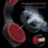 (BlackRed) Headphones Computer Headphone with Adapter Cable 5