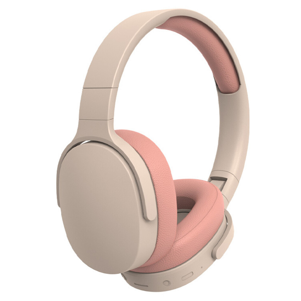 (Pink) Headphones Adphones Over-Ear Lightweight Headset Pink 6914274612835