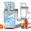 Ice Crusher Manual, 1.25 L Capacity, Ice Cube Chopper, Summer Supplies 3
