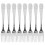 9pcs Cake Forks Stainless Steel Set Silver Easy To Clean 5