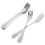 9pcs Cake Forks Stainless Steel Set Silver Easy To Clean 10