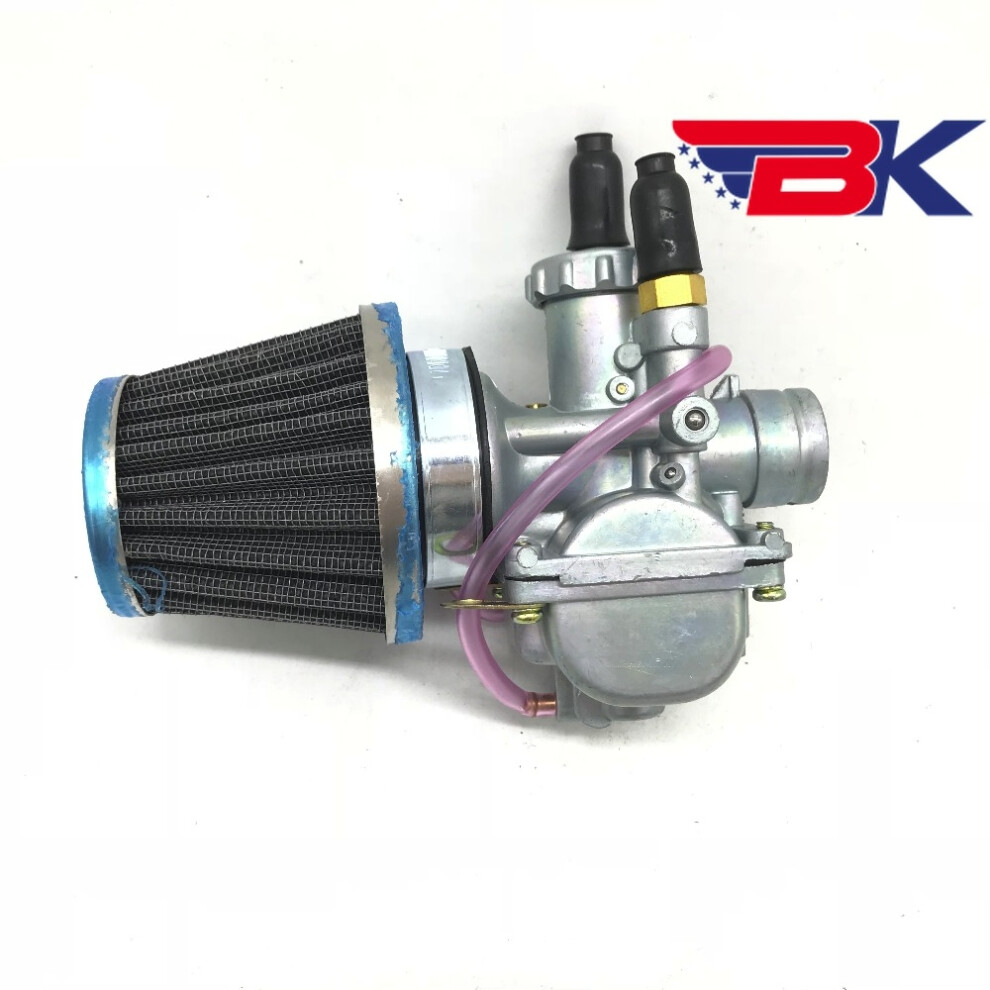 Carburetor with Air Filter for SUZUKI AX100 KAWASKI QJ100-M 2 stroke 100cc scooter motorcycle ATV Carb-image-OPC-PJ8Q8NG-NEW