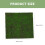 Green Artificial Moss Mat For Rustic Farmhouse Style Decoration 2