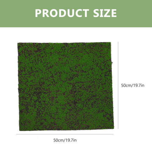 Green Artificial Moss Mat For Rustic Farmhouse Style Decoration 1
