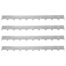 4Pcs Durable Silver Galvanized Iron Beehive Frame Accessories for Hive