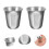 10 pcs Stainless Steel Communions Portable Religious Drinking Cup 3