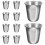 10 pcs Stainless Steel Communions Portable Religious Drinking Cup 7