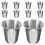 10 pcs Stainless Steel Communions Portable Religious Drinking Cup 8