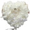 Wedding Ring Cushion Satin Heart Shape White For Engagement Proposal Decor Romantic Wedding Accessory 1