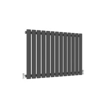 (Single, 600x767mm) Anthracite Central Heating Oval Column Radiators