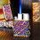 (Gold Color Ice) Portable Metal Lighter Adjustables Windproof Butane Torch Lighter for Lighter Lover 4
